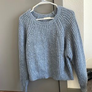 Pacsun Blue cropped sweater